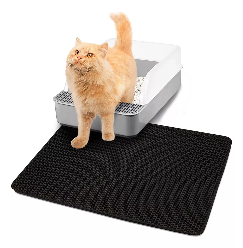 tapete arenero gato