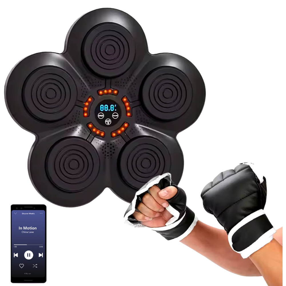 Maquina Boxeo Musical De Pared Simulador