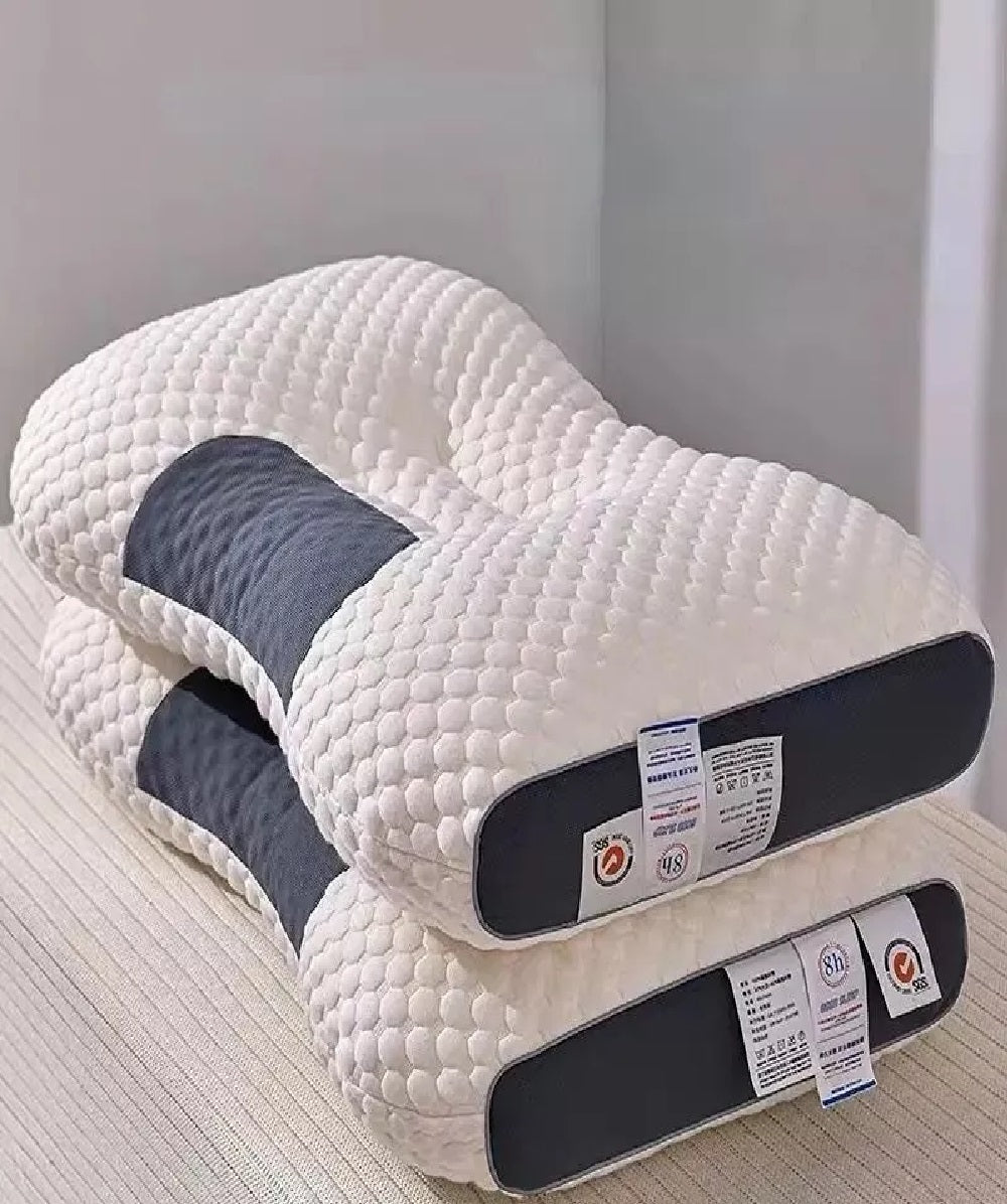 Combo de 2 almohadas 3D de algodón Aloe Vera