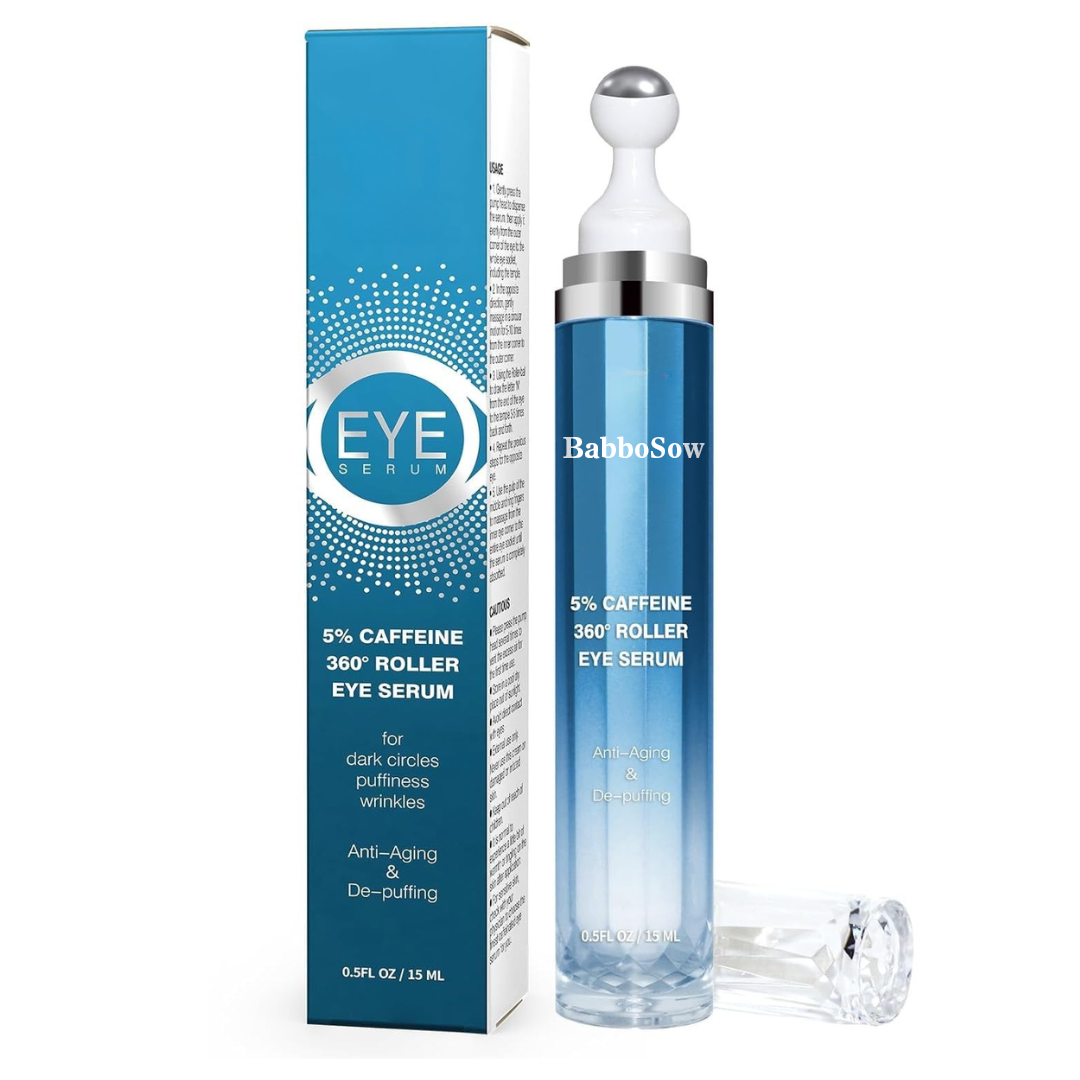 Roller de ojos con cafeína 5%, 15 ml